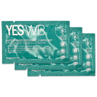 YES WB Water-Based Lubricant Sachet (7ml) - 3 Sachets