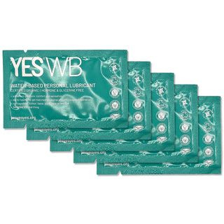 YES WB Water-Based Lubricant Sachet (7ml) - 5 Sachets