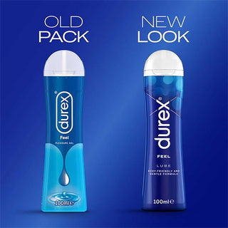 Durex Feel Pleasure Gel (Info 1 - old pack versus new look)