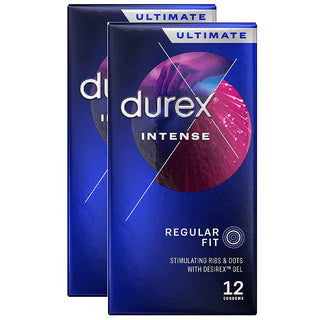 Durex Intense Condoms (2x 12 Pack)