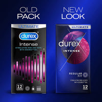 Durex Intense Condoms (Info 1 - old pack versus new look)