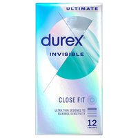 Durex Invisible Extra Sensitive Condoms (12 Pack)