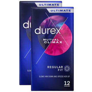 Durex Mutual Climax Condoms (2x 12 Pack)