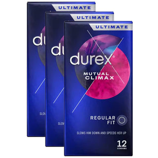 Durex Mutual Climax Condoms (3x 12 Pack)