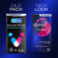 Durex Mutual Climax Condoms (Info 1 - old pack versus new look)
