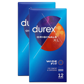 Durex Originals XL Condoms (2x 12 Pack)