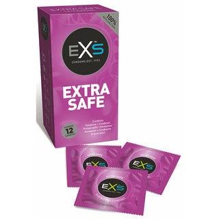 EXS Extra Safe Condoms (12 Pack)