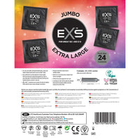 EXS Jumbo Condoms (24 Pack)