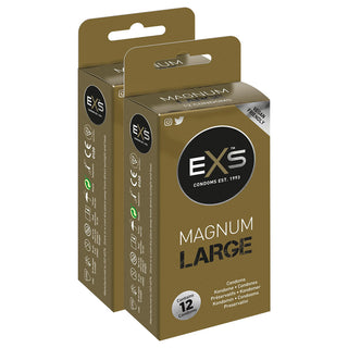 EXS Magnum Extra Large Condoms (2x 12 Pack)