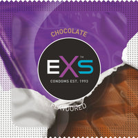 EXS Mixed Flavoured Condoms - Chocolate (Foil)
