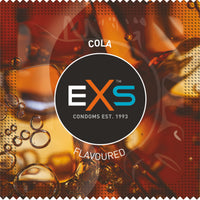 EXS Mixed Flavoured Condoms - Cola (Foil)
