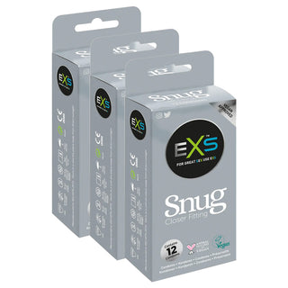 EXS Snug Fit Condoms (3x 12 Pack)