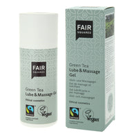 Fair Squared Green Tea Lube and Massage Gel (150ml) - With Packaging