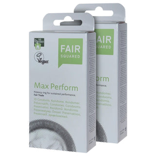 Fair Squared Max Perform Condoms (2x 10 Pack)