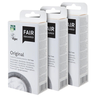 Fair Squared Original Condoms (3x 10 Pack)