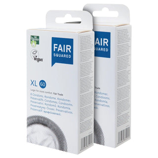 Fair Squared XL Condoms (2x 8 Pack)