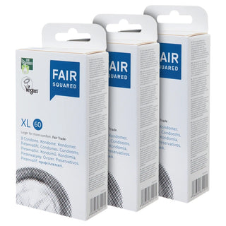 Fair Squared XL Condoms (3x 8 Pack)