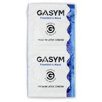 GASYM Poseidon's Wave Premium Latex Condoms (Foils)