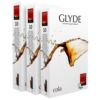 Glyde Cola Condoms (3x 10 Pack)