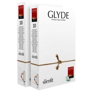 Glyde Slim Fit Condoms (2x 10 Pack)