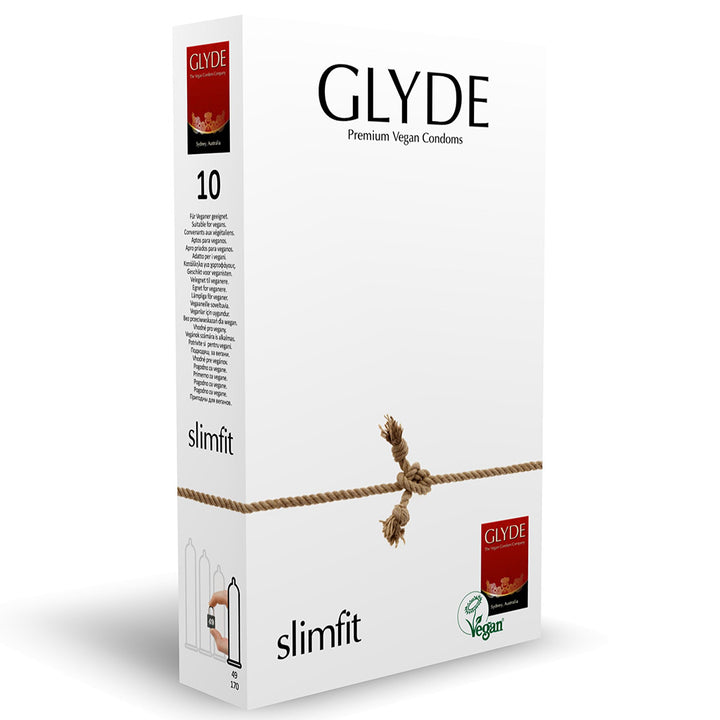 GLYDE Slimfit Premium Small Condoms