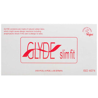 Glyde Slim Fit Condoms (100 Pack)