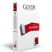 Glyde Strawberry Condoms (10 Pack)