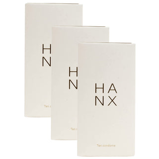 Hanx Condoms (3x 10 Pack)