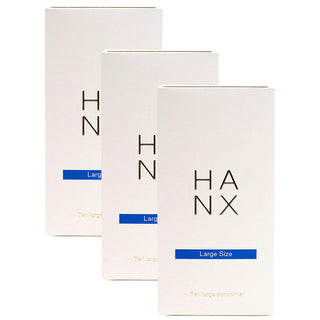 Hanx Condoms - Large Size (3x 10 Pack)