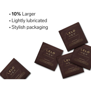 Lelo Hex Respect XL Condoms (Info 1)