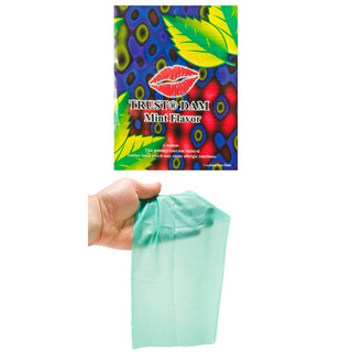 LIXX Flavoured Latex Dental Dams (Mint Flavour)