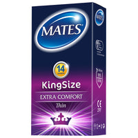 Mates King Size Condoms (14 Pack)