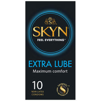 Mates Skyn Extra Lubricated Non-Latex Condoms (10 Pack)