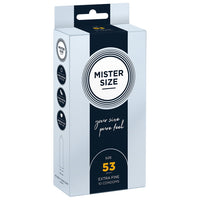 MISTER SIZE 53mm Condoms (10 Pack)