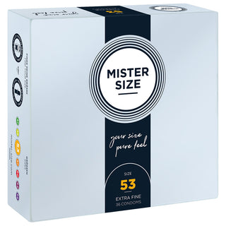 MISTER SIZE 53mm Condoms (36 Pack)