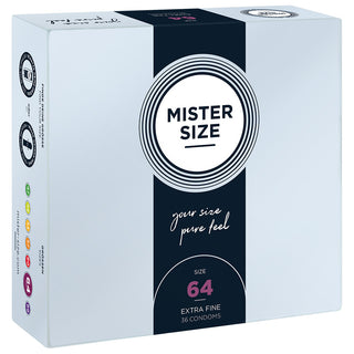 MISTER SIZE 64mm Condoms (36 Pack)