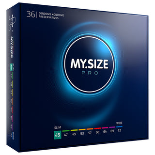 MY.SIZE Pro 45mm Condoms (36 Pack)