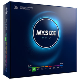 MY.SIZE Pro 47mm Condoms (36 Pack)