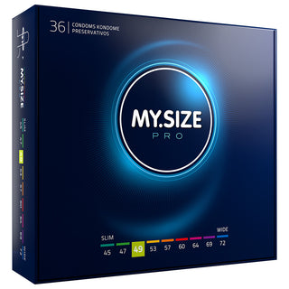 MY.SIZE Pro 49mm Condoms (36 Pack)