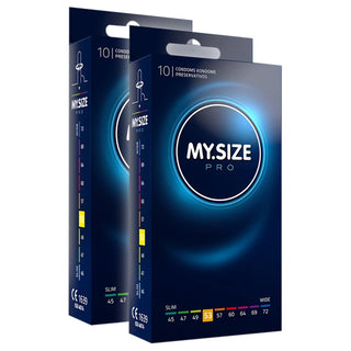 MY.SIZE Pro 53mm Condoms (2x 10 Pack)