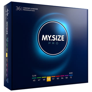 MY.SIZE Pro 53mm Condoms (36 Pack)