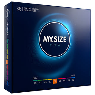 MY.SIZE Pro 57mm Condoms (36 Pack)