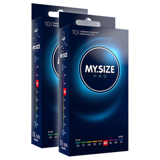 MY.SIZE Pro 60mm Condoms (2x 10 Pack)