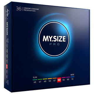 MY.SIZE Pro 60mm Condoms (36 Pack)