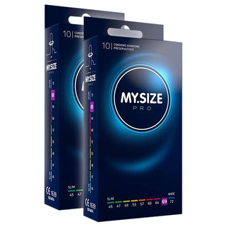 MY.SIZE Pro 69mm Condoms (2x 10 Pack)