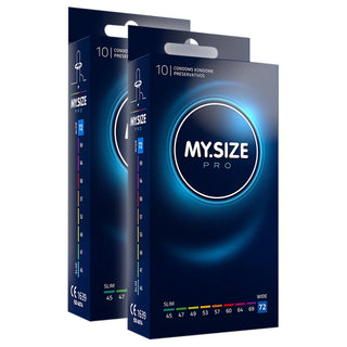 MY.SIZE Pro 72mm Condoms (2x 10 Pack)