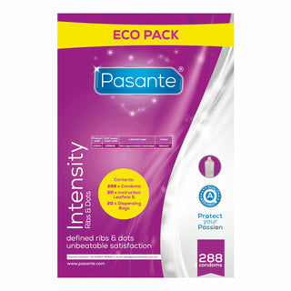 Pasante Intensity Condoms (288 Pack)