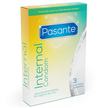 Pasante Internal Condoms (3 Pack)