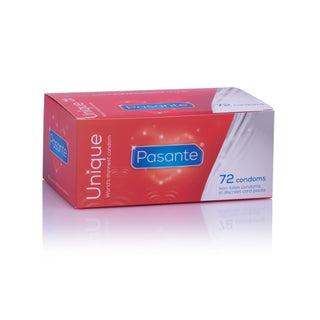 Pasante Unique Condoms (72 Pack)