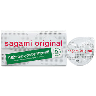 Sagami Original 0.02 Condoms (12 Pack)